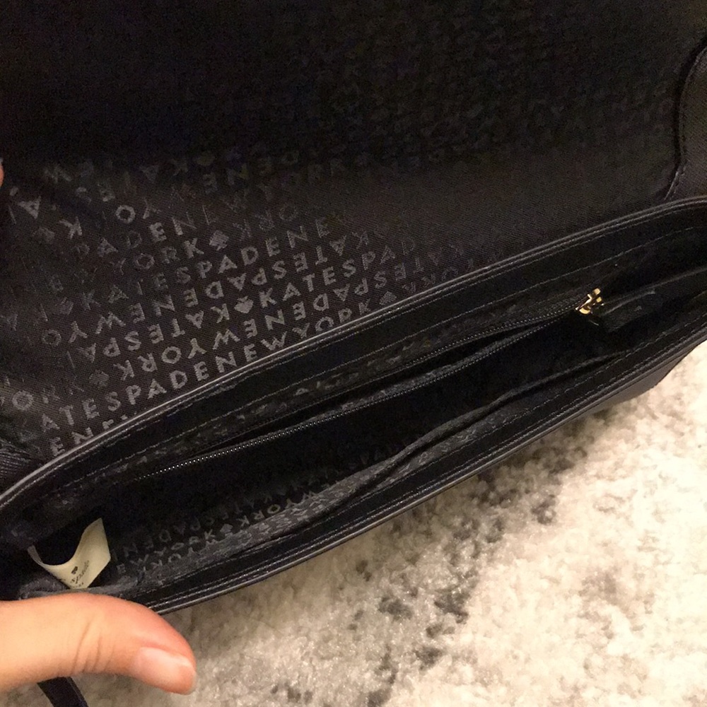 Pink and Black Kate Spade Bag - Picture 4 of 8